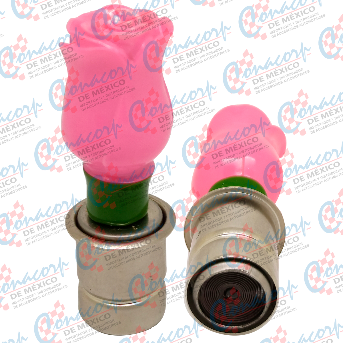 Encendedor Automotriz Decorativo Tipo Rosa